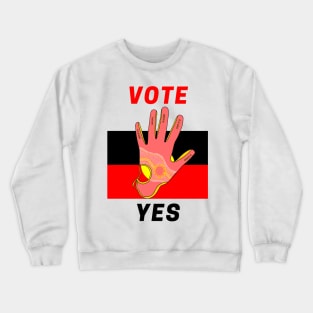 Vote Yes To The Voice Indigenous Voice To Parliament Crewneck Sweatshirt